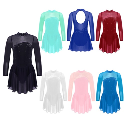 Girls glitter mock - glitter, long